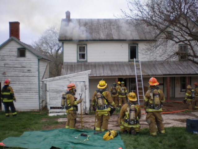 House Burning Training April 13, 2008